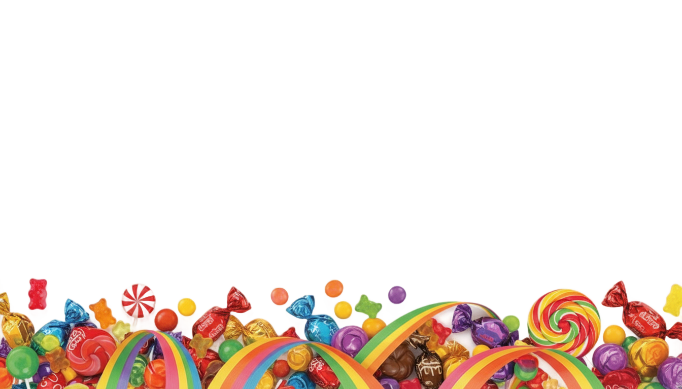 candy banner png PNG transparent background