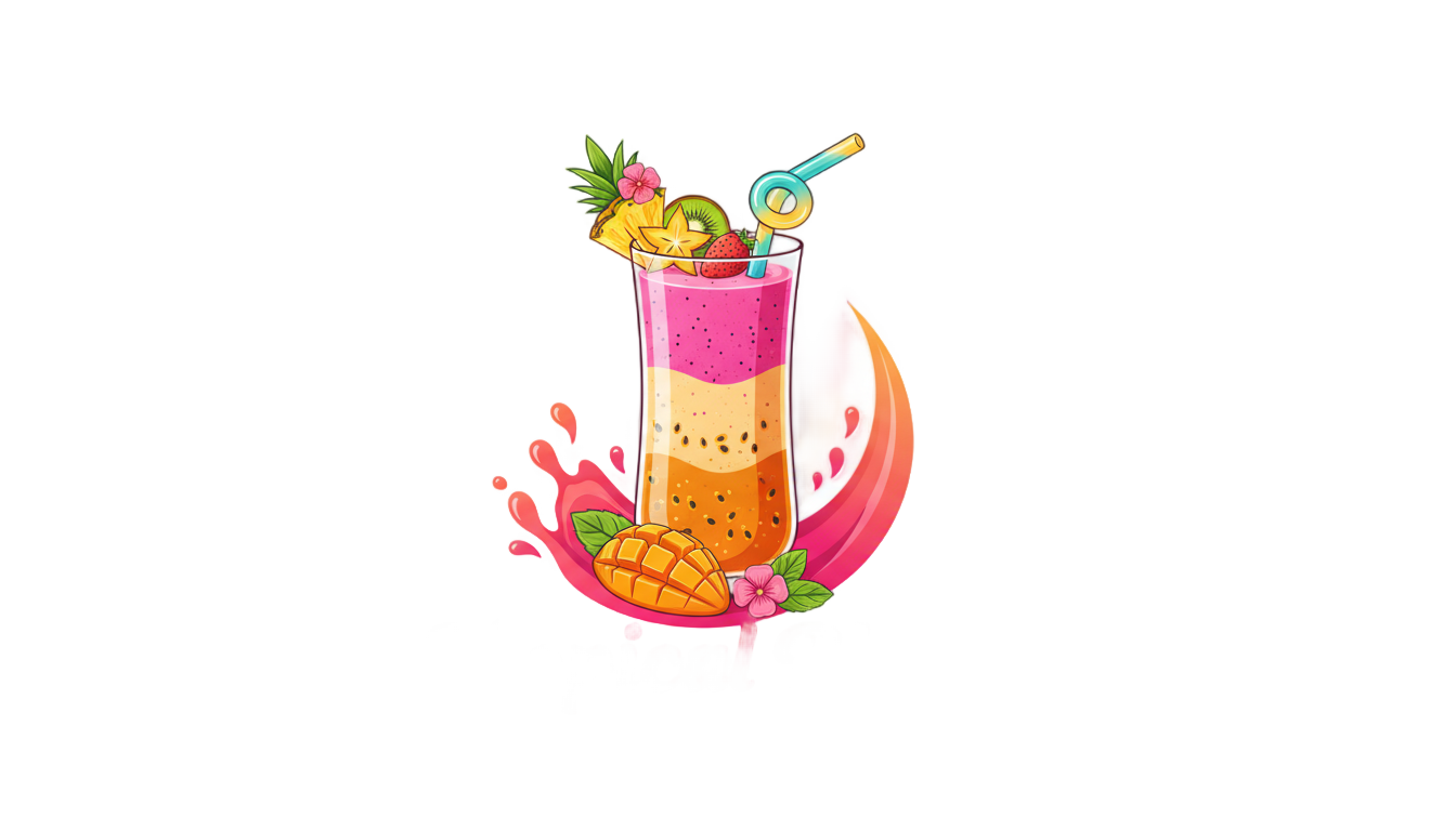tropical smoothie logo png PNG transparent background
