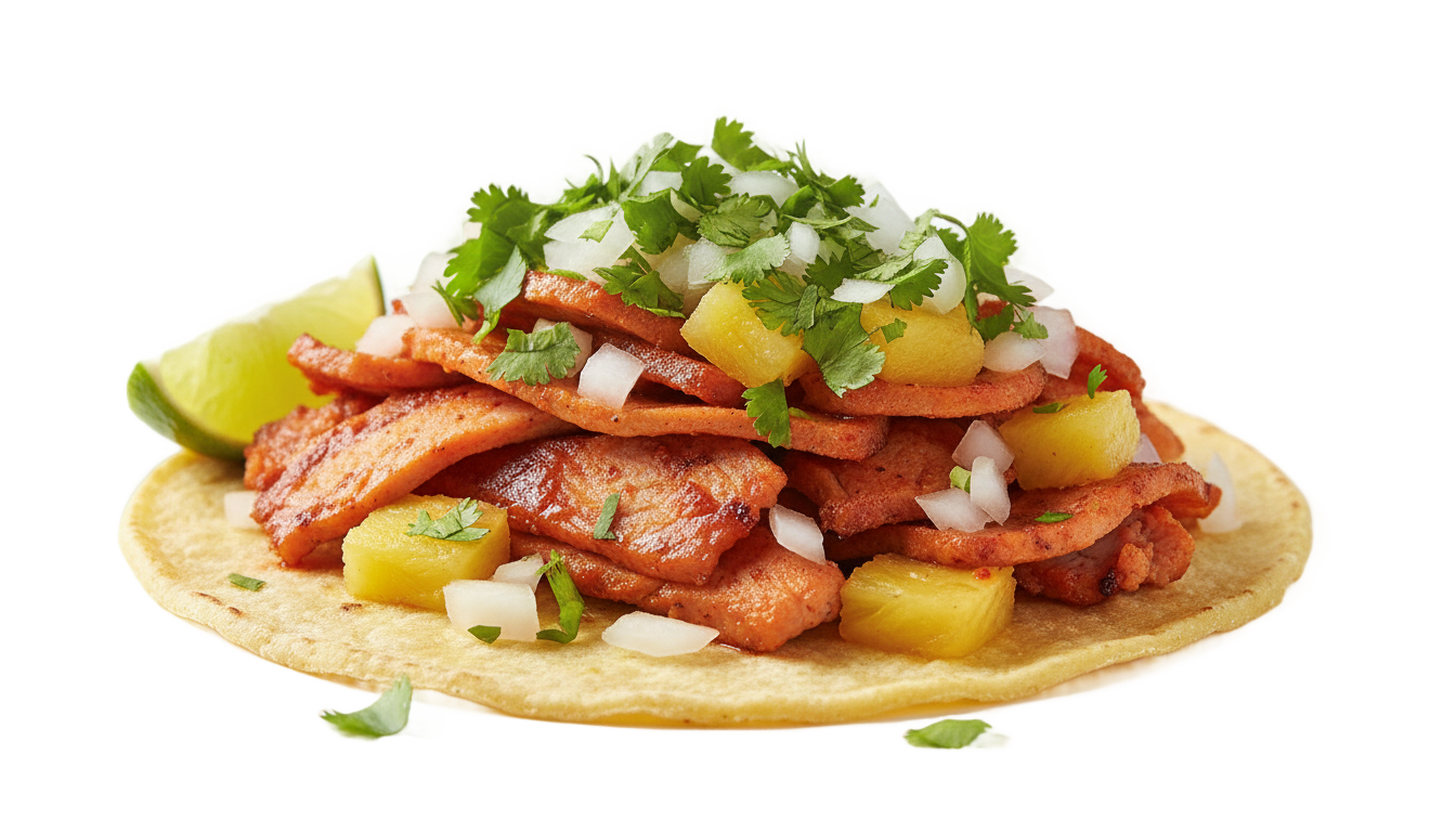 taco de pastor png PNG transparent background