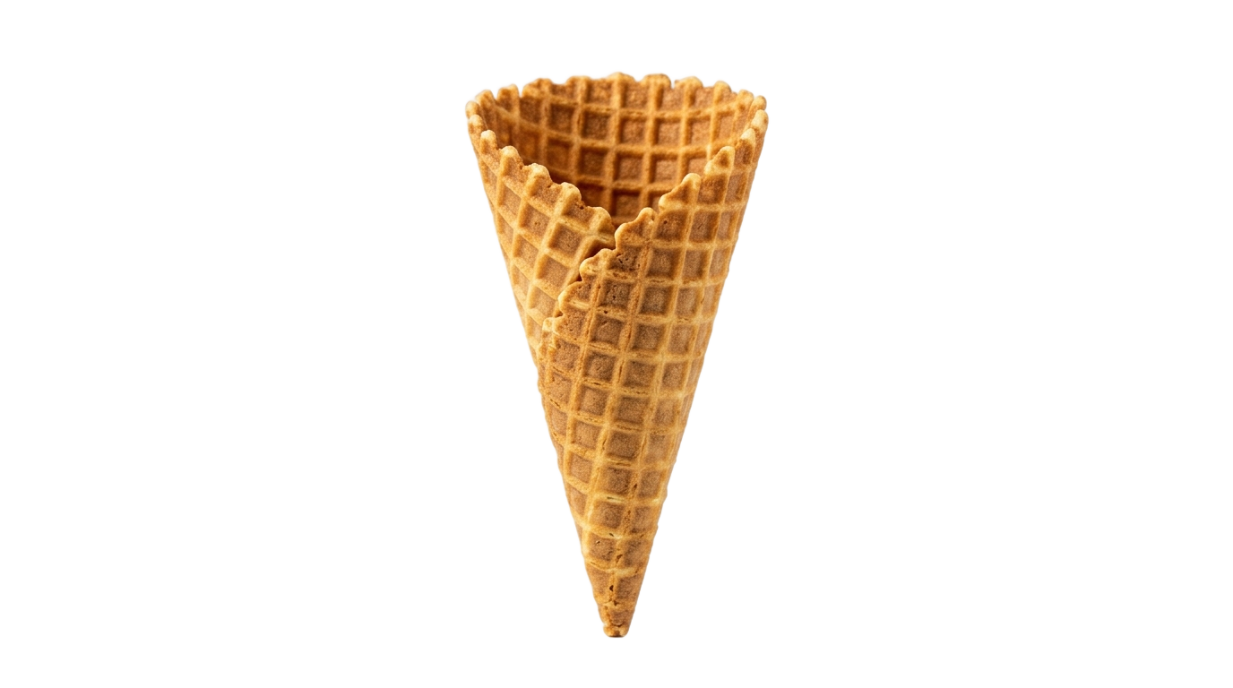 ice cream waffle png PNG transparent background