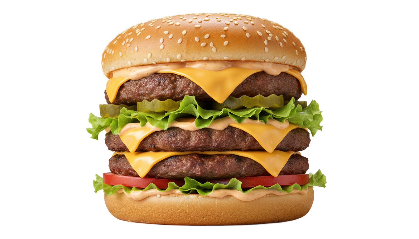 mcdonald burger png PNG transparent background