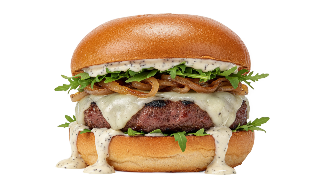 burger gourmet png PNG transparent background
