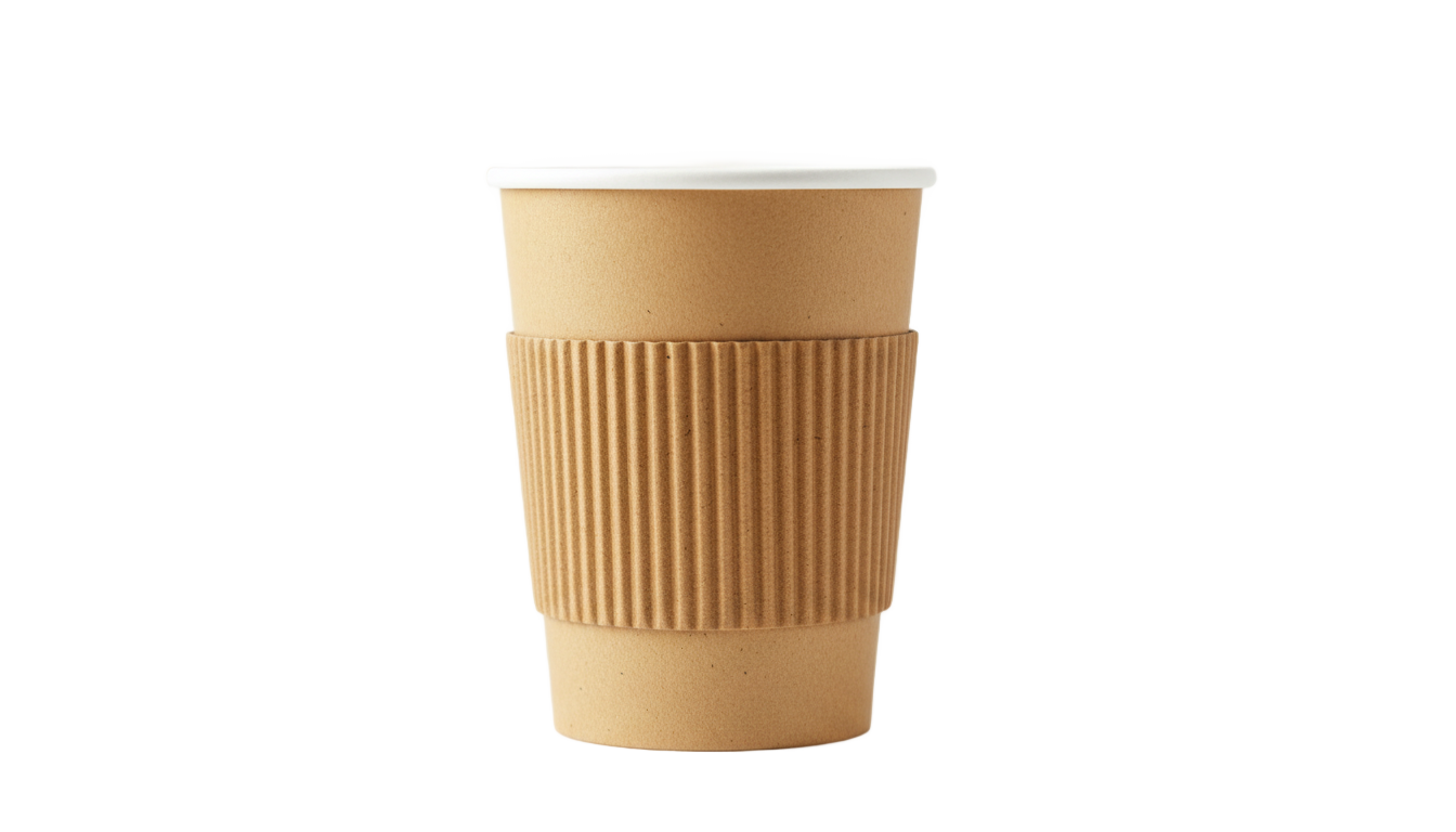 hot coffee paper cup png PNG transparent background