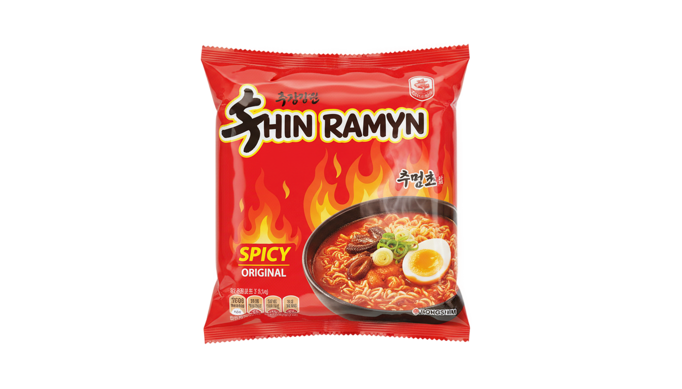 shin ramen png PNG transparent background