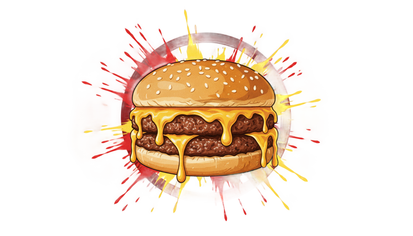 smash burger logo png PNG transparent background