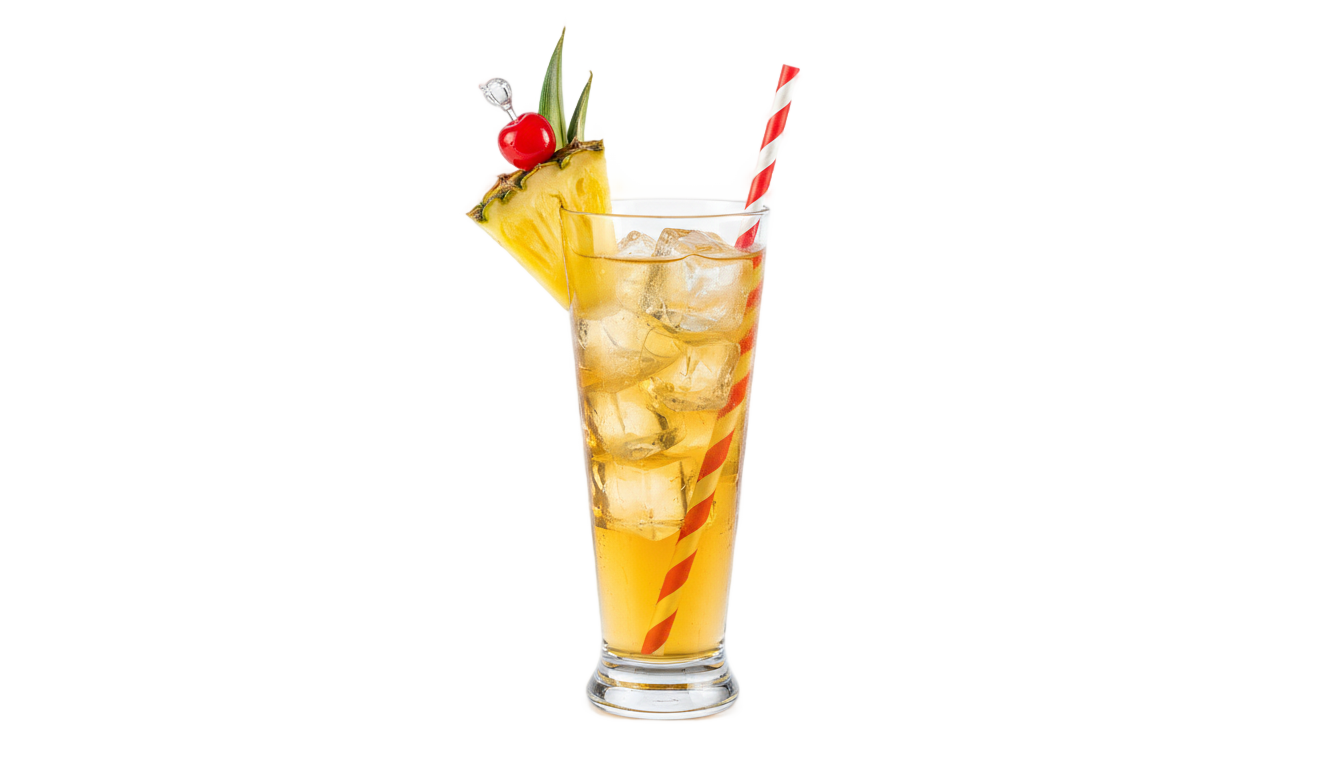 pineapple cocktail png PNG transparent background