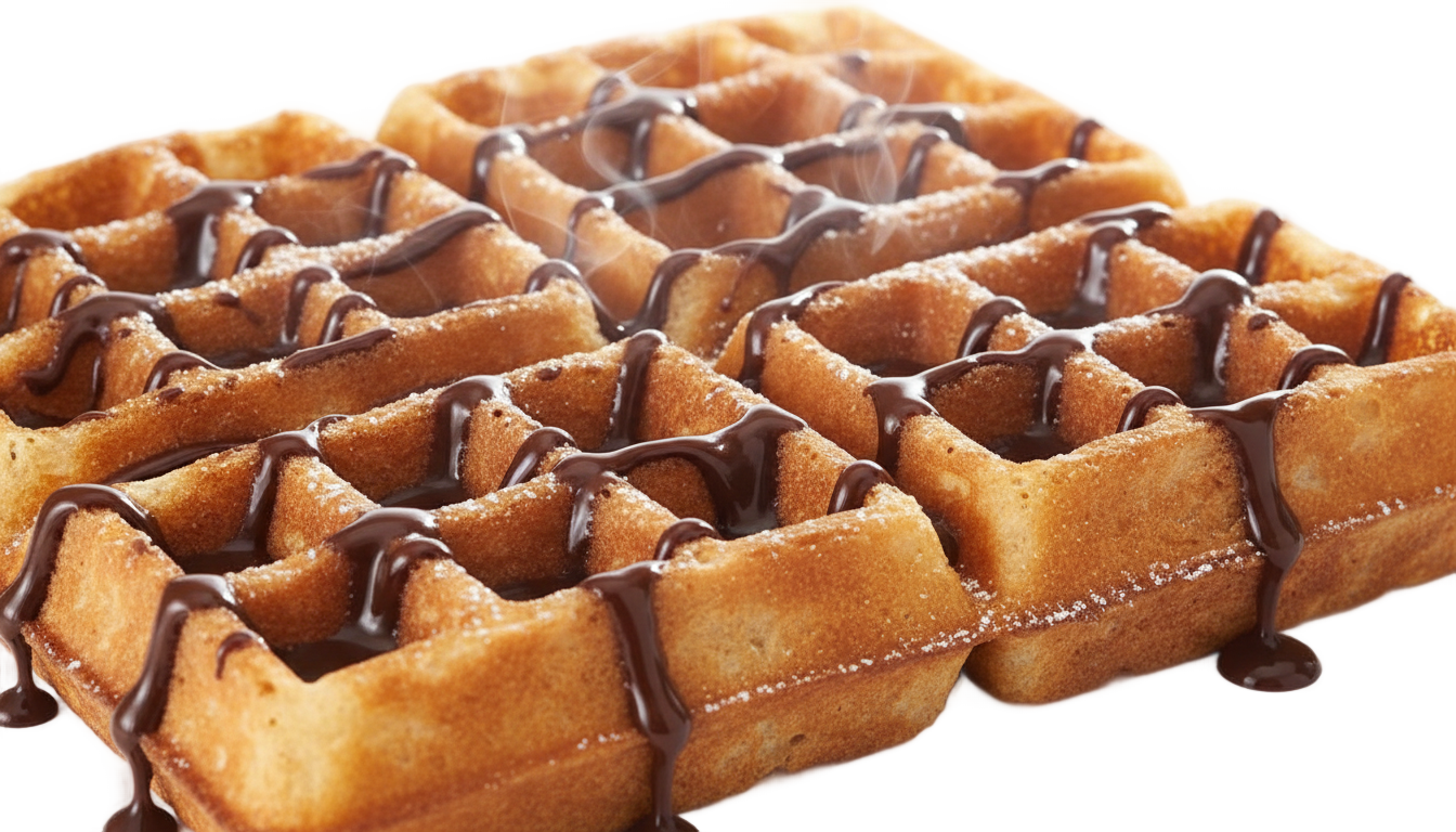 chocolate waffle png PNG transparent background