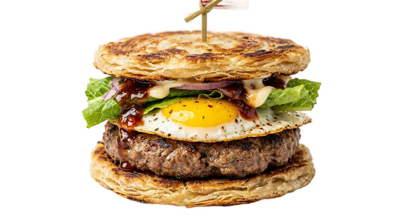 roti burger png PNG transparent background