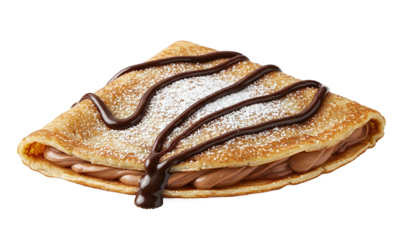 chocolate crepe png PNG transparent background