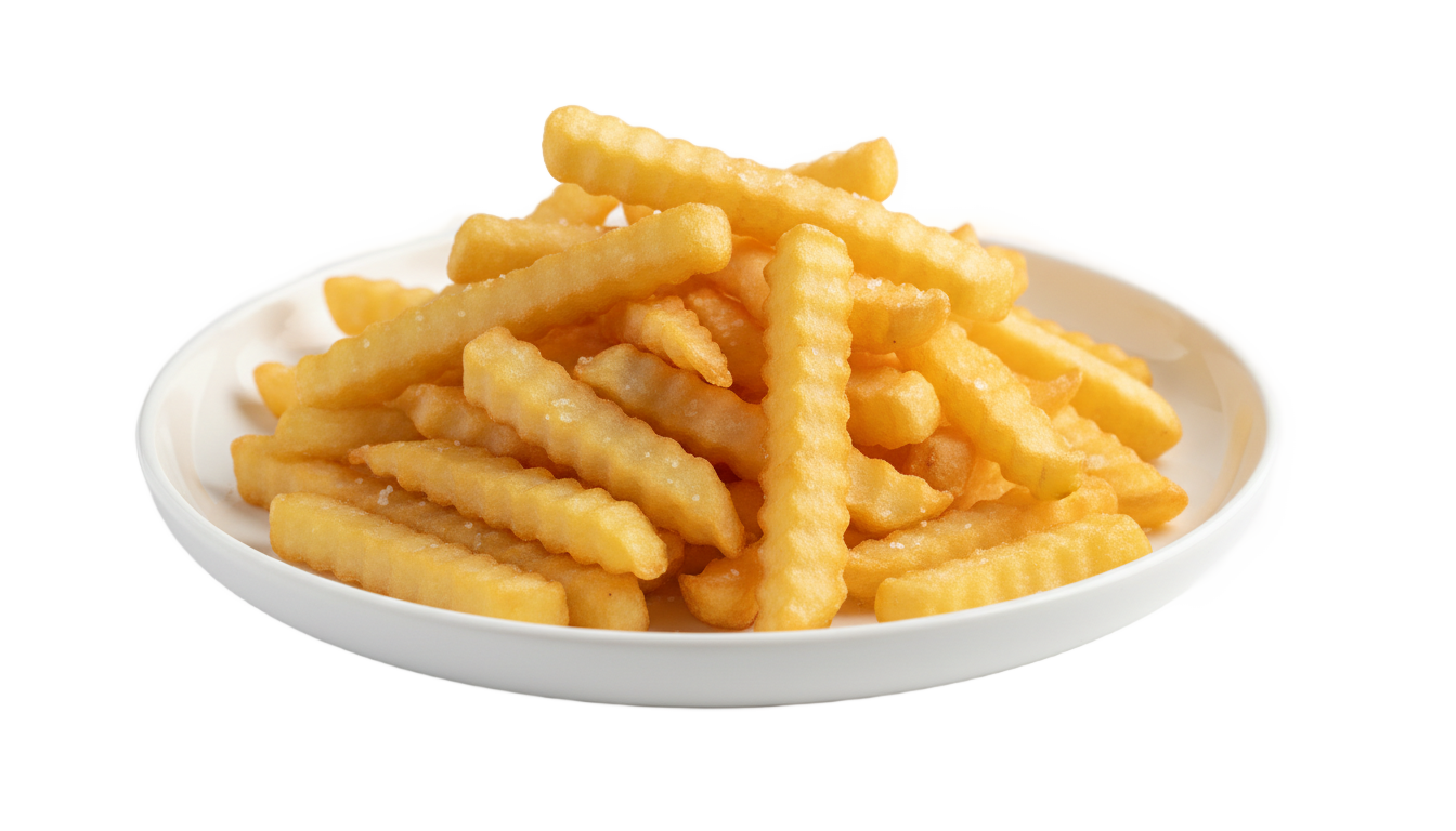 french fries plate png PNG transparent background