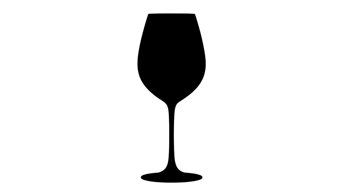 wine silhouette png PNG transparent background