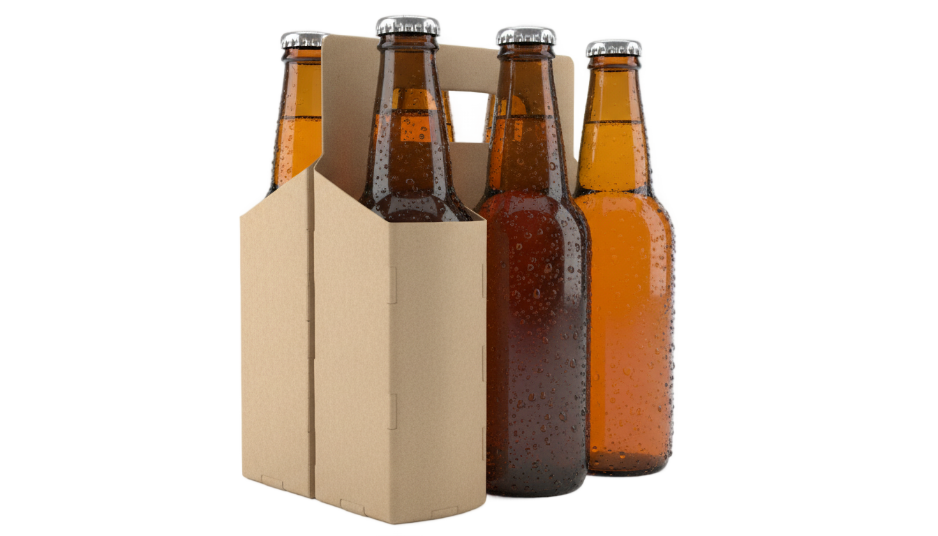 six pack beer png PNG transparent background