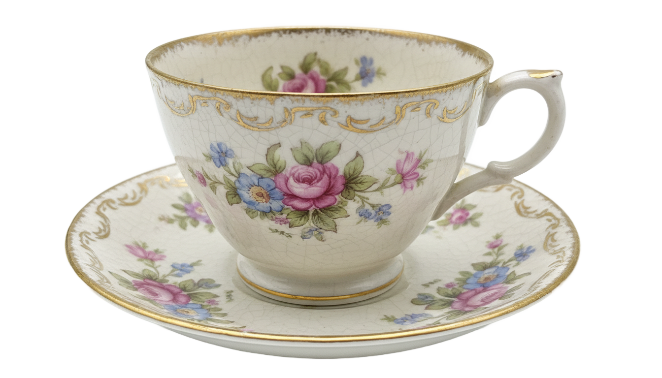 vintage tea cup png PNG transparent background