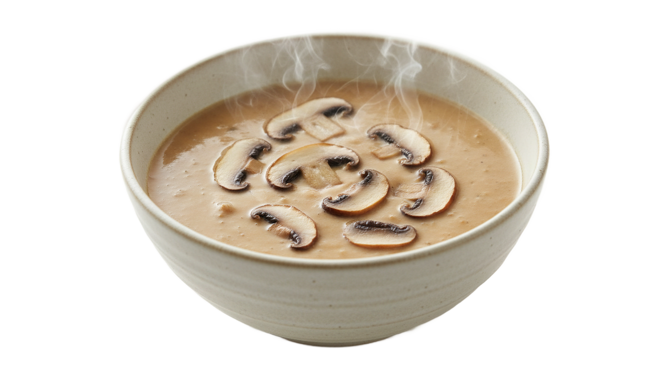 mushroom soup png PNG transparent background