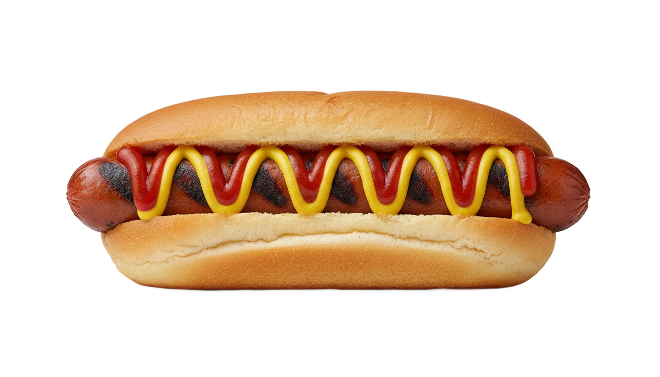 hotdog sandwich png PNG transparent background