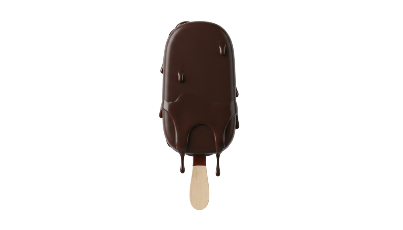 chocolate popsicle png PNG transparent background