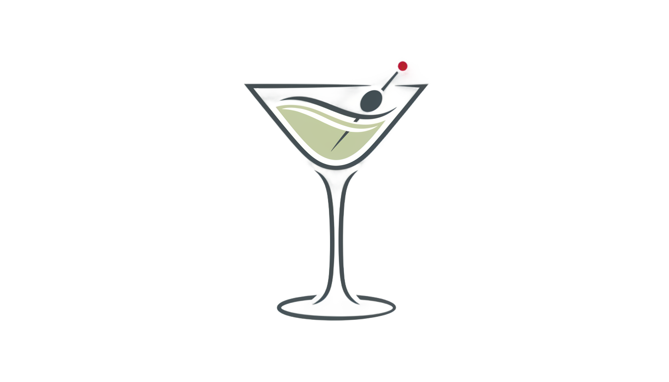 cocktail logo png PNG transparent background