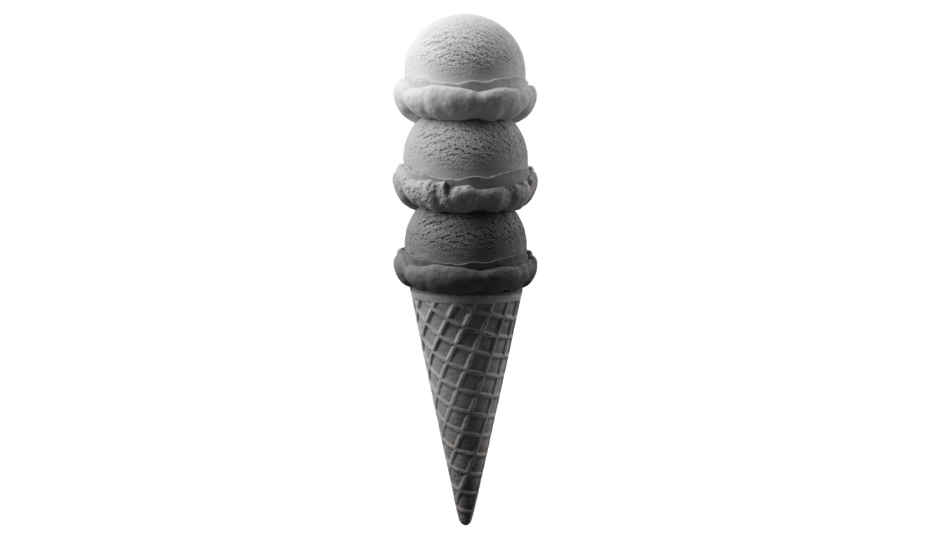 ice cream png black and white PNG transparent background