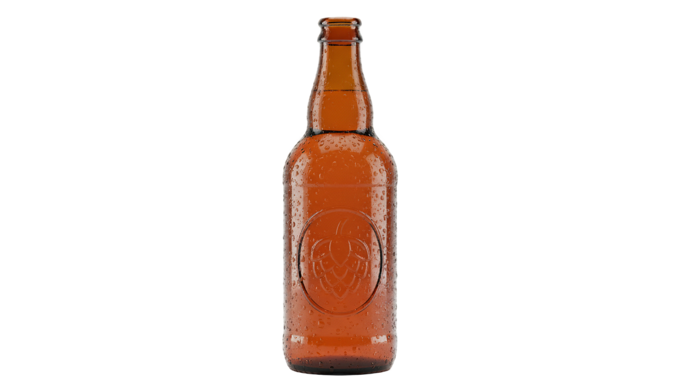 open beer bottle png PNG transparent background