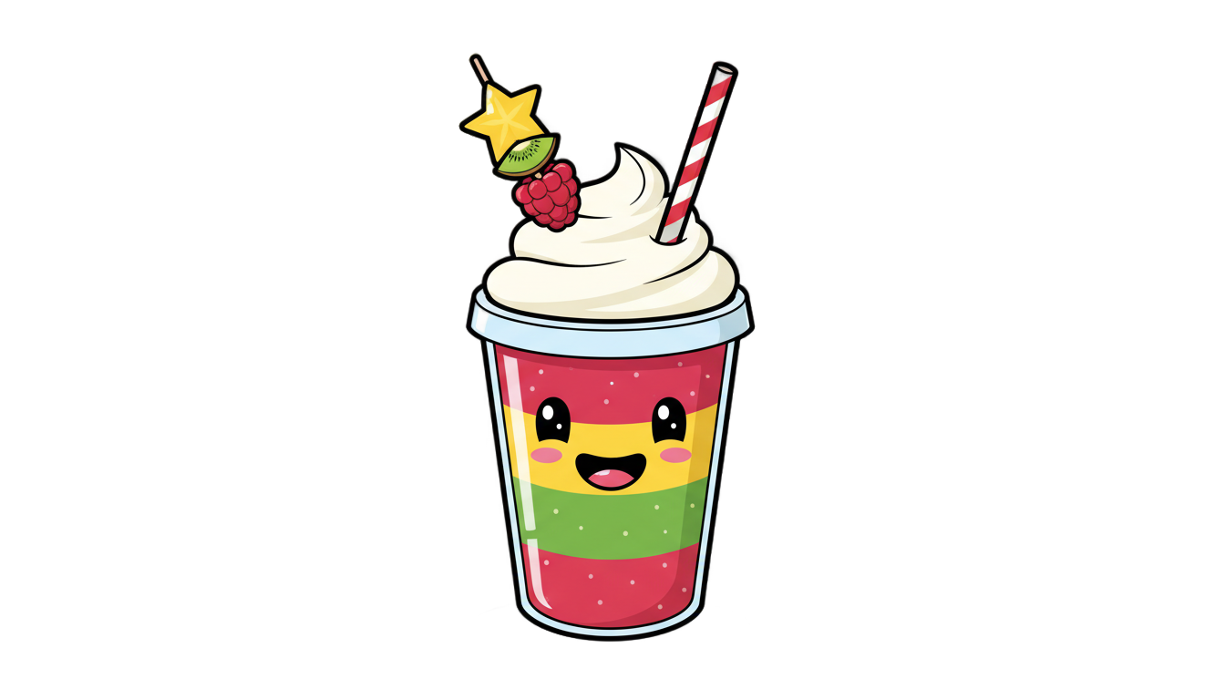 smoothie cartoon png PNG transparent background