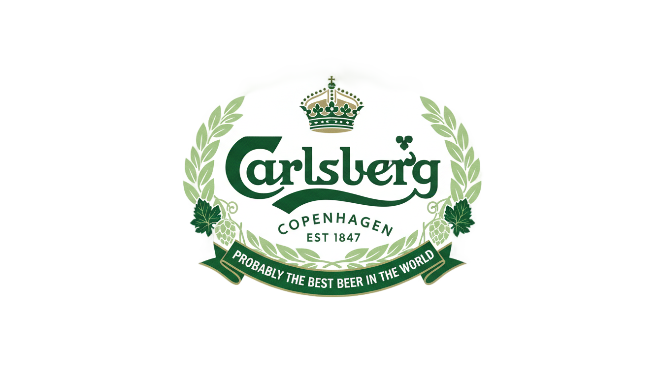 carlsberg beer logo png PNG transparent background