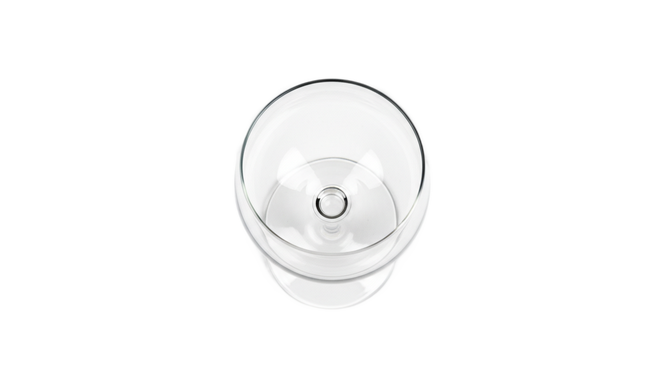 wine glass top view png PNG transparent background