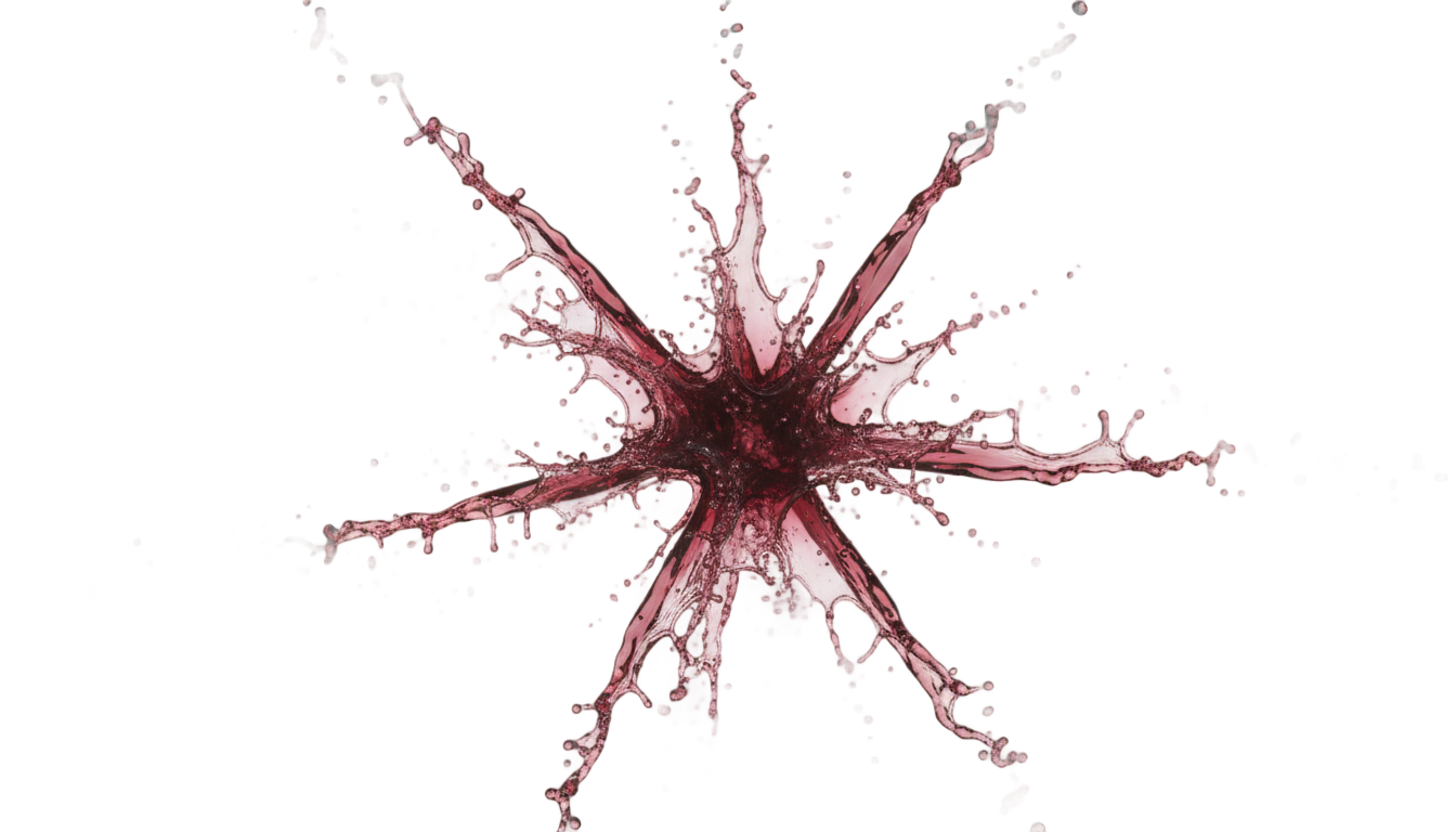 red wine splash png PNG transparent background