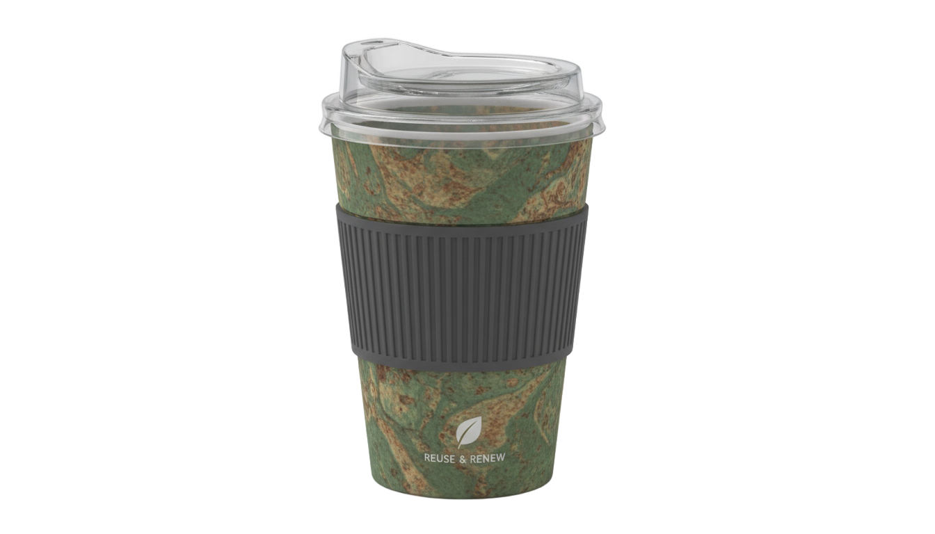 reusable coffee cup png PNG transparent background