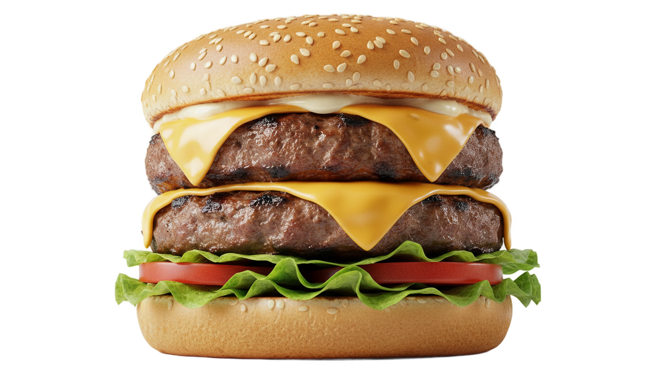 juicy burger png PNG transparent background