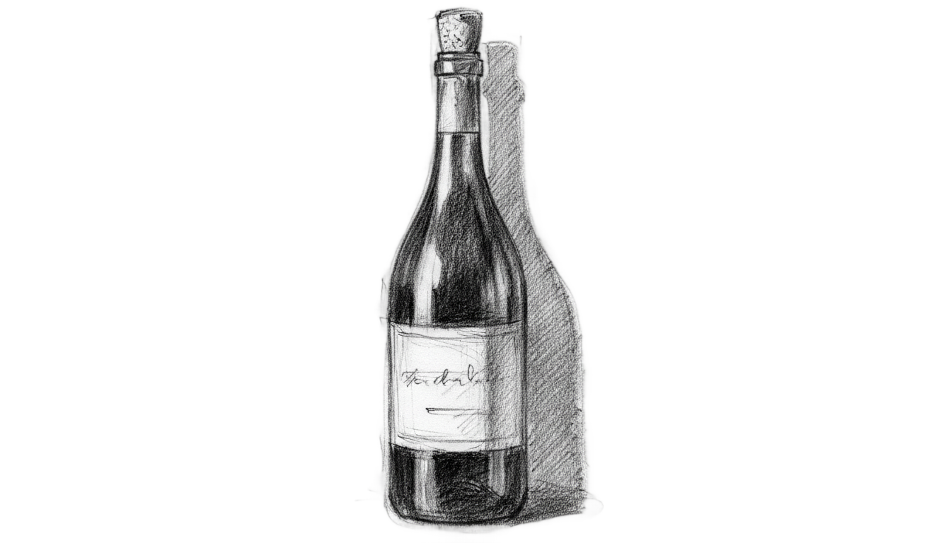 wine bottle drawing png PNG transparent background