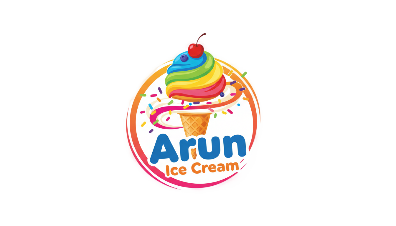 arun ice cream logo png PNG transparent background
