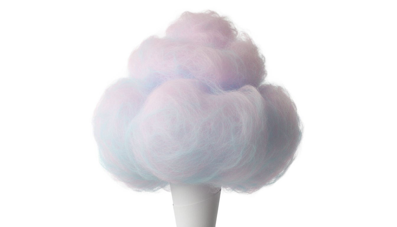 cotton candy png PNG transparent background