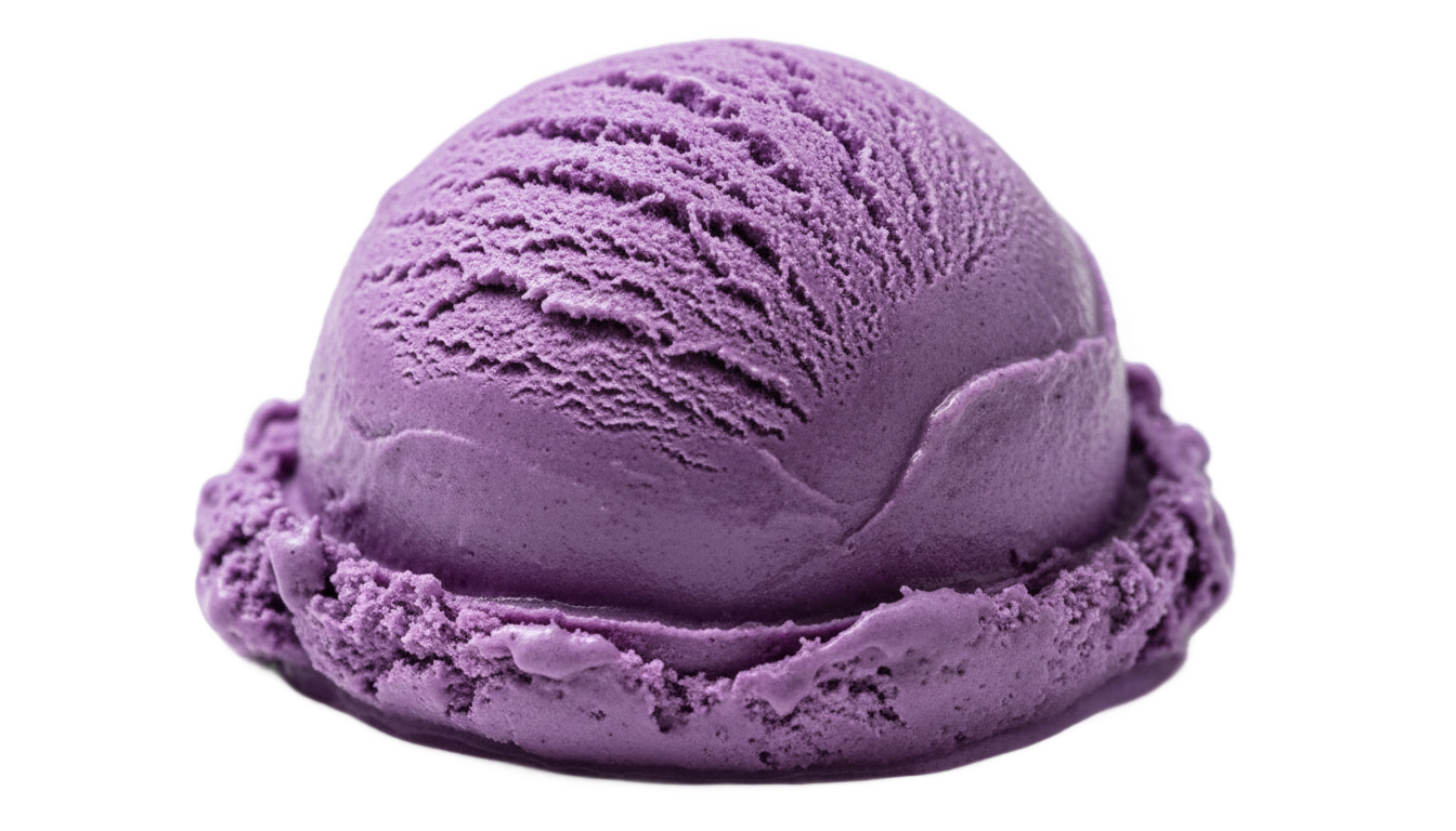 ube ice cream png PNG transparent background