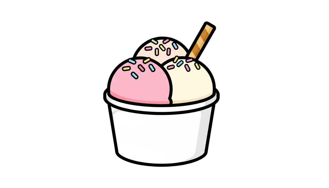 ice cream cup icon png PNG transparent background