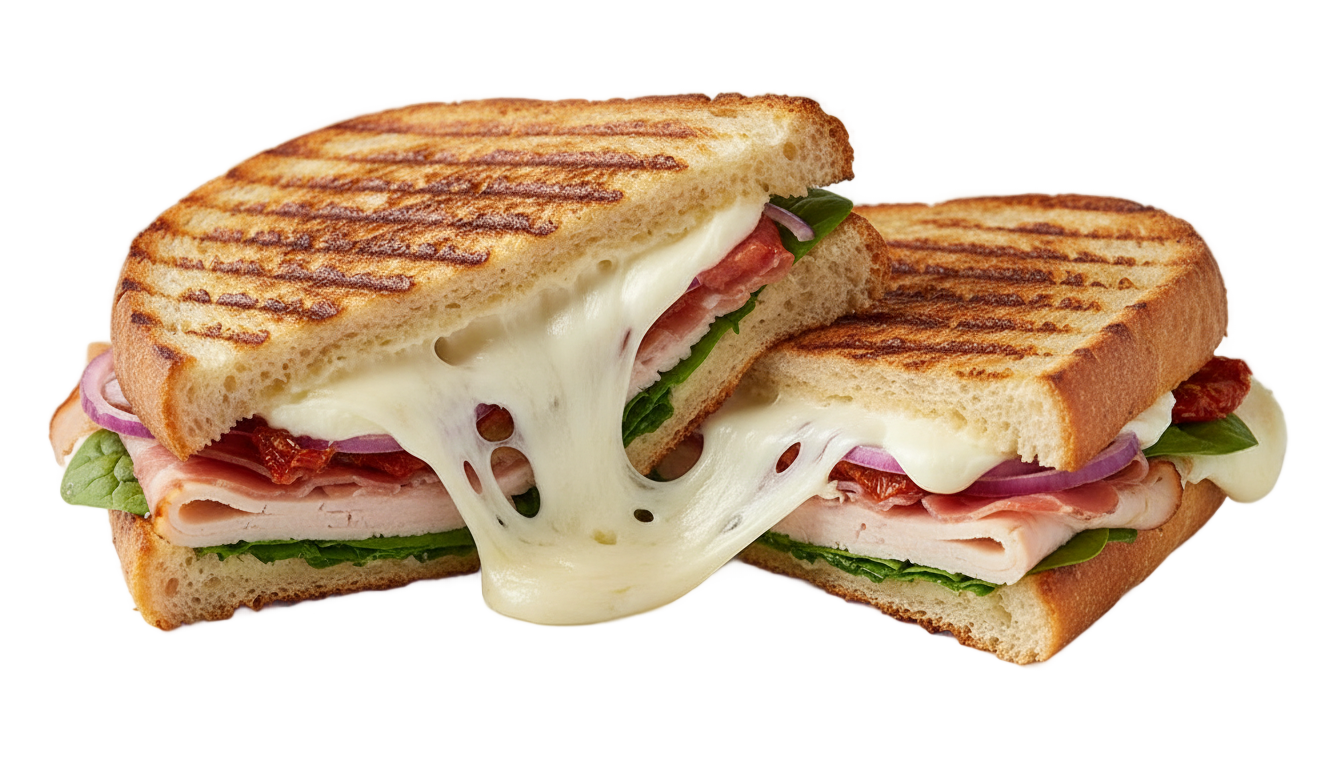 grilled sandwich png PNG transparent background