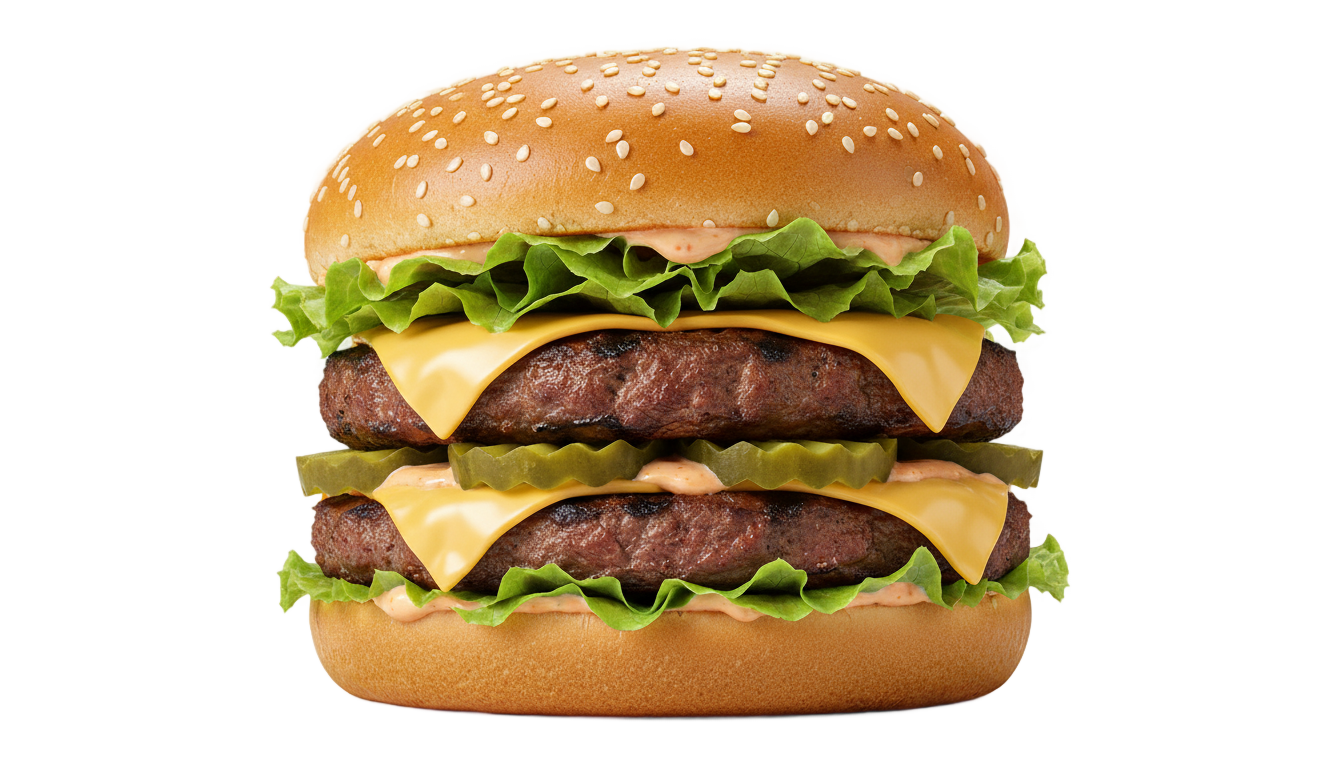 mcdonald burger png PNG transparent background