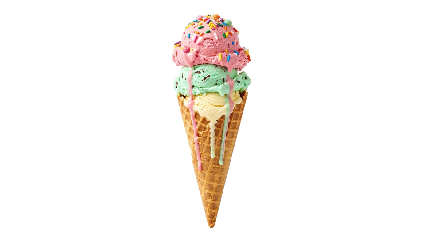 ice cream illustration png PNG transparent background