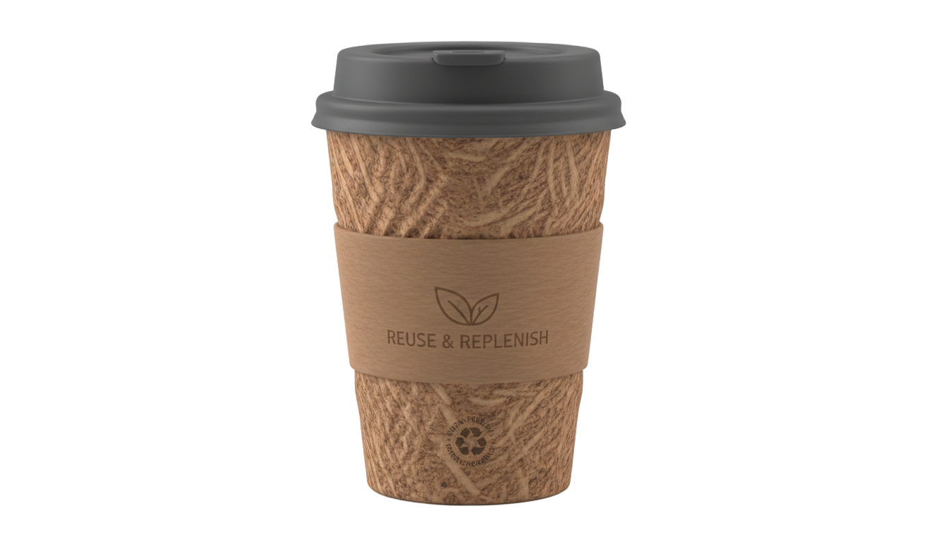 reusable coffee cup png PNG transparent background