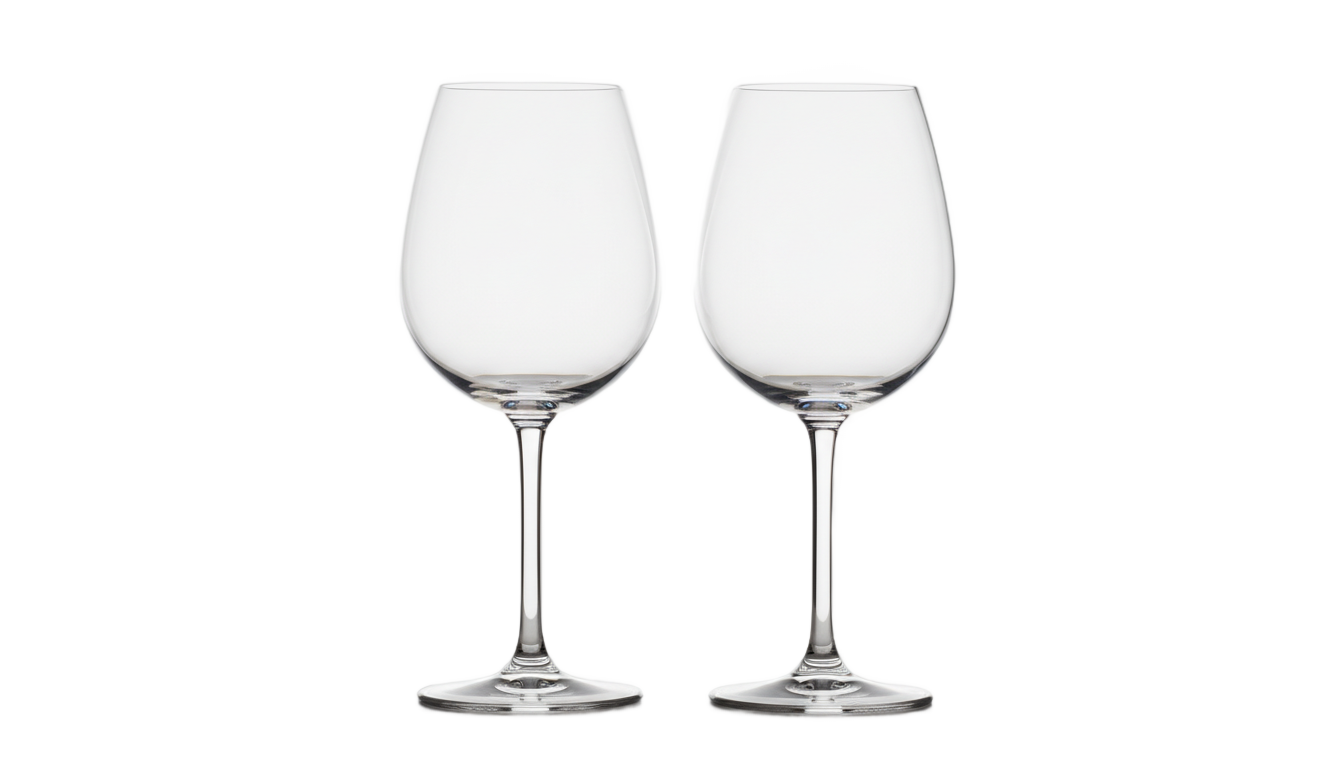 two wine glasses png PNG transparent background