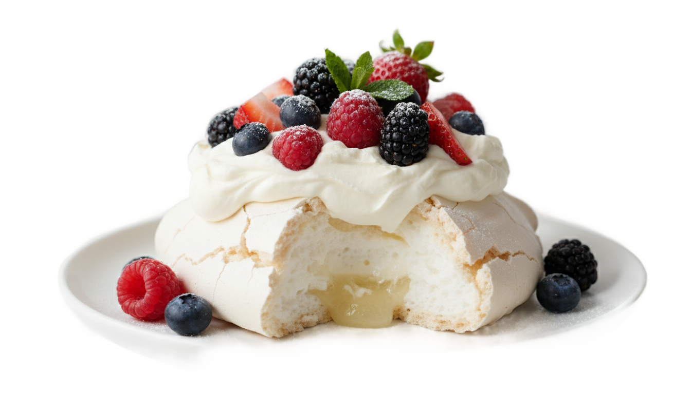 pavlova cookie png PNG transparent background