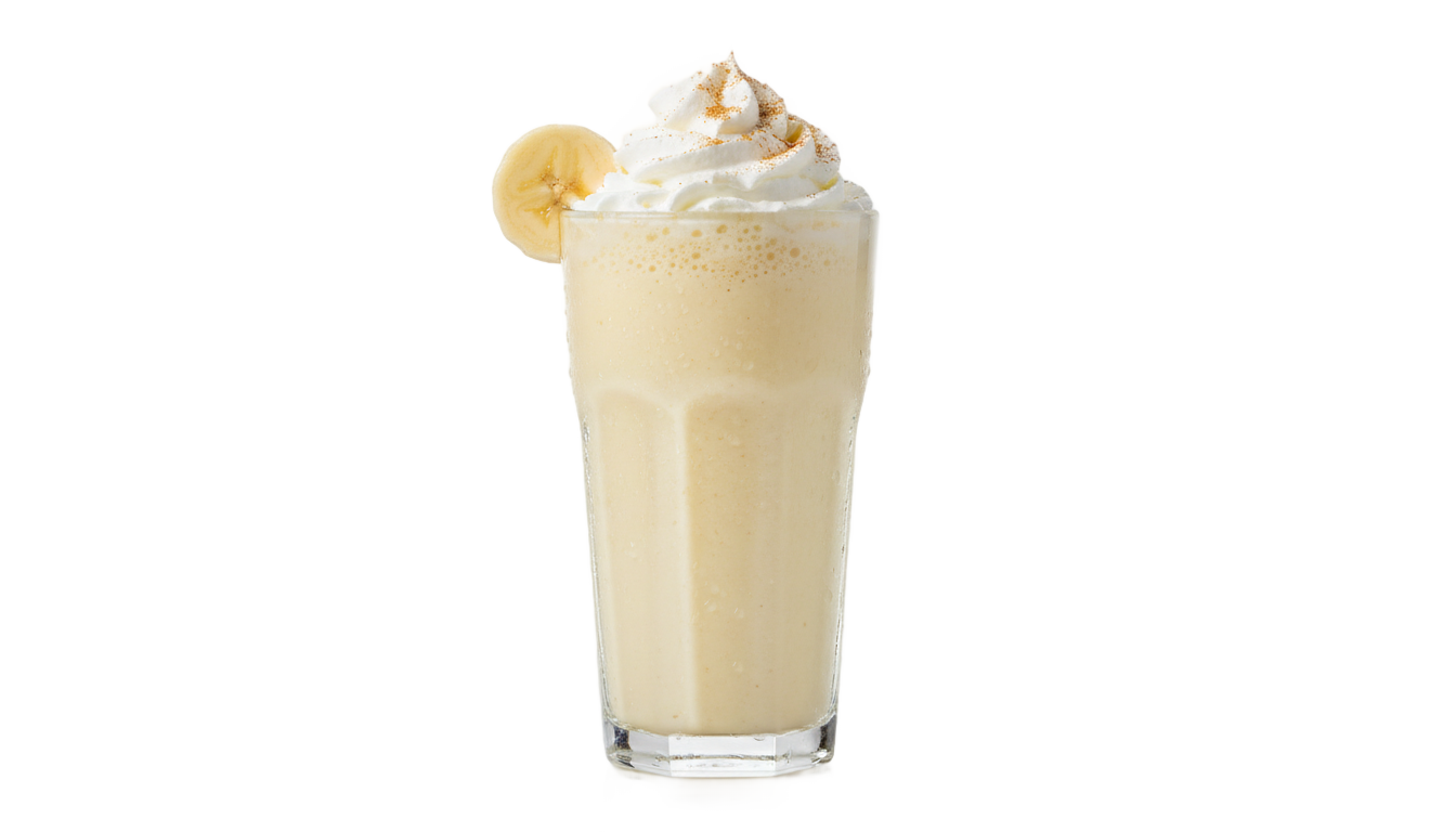 banana milkshake png PNG transparent background