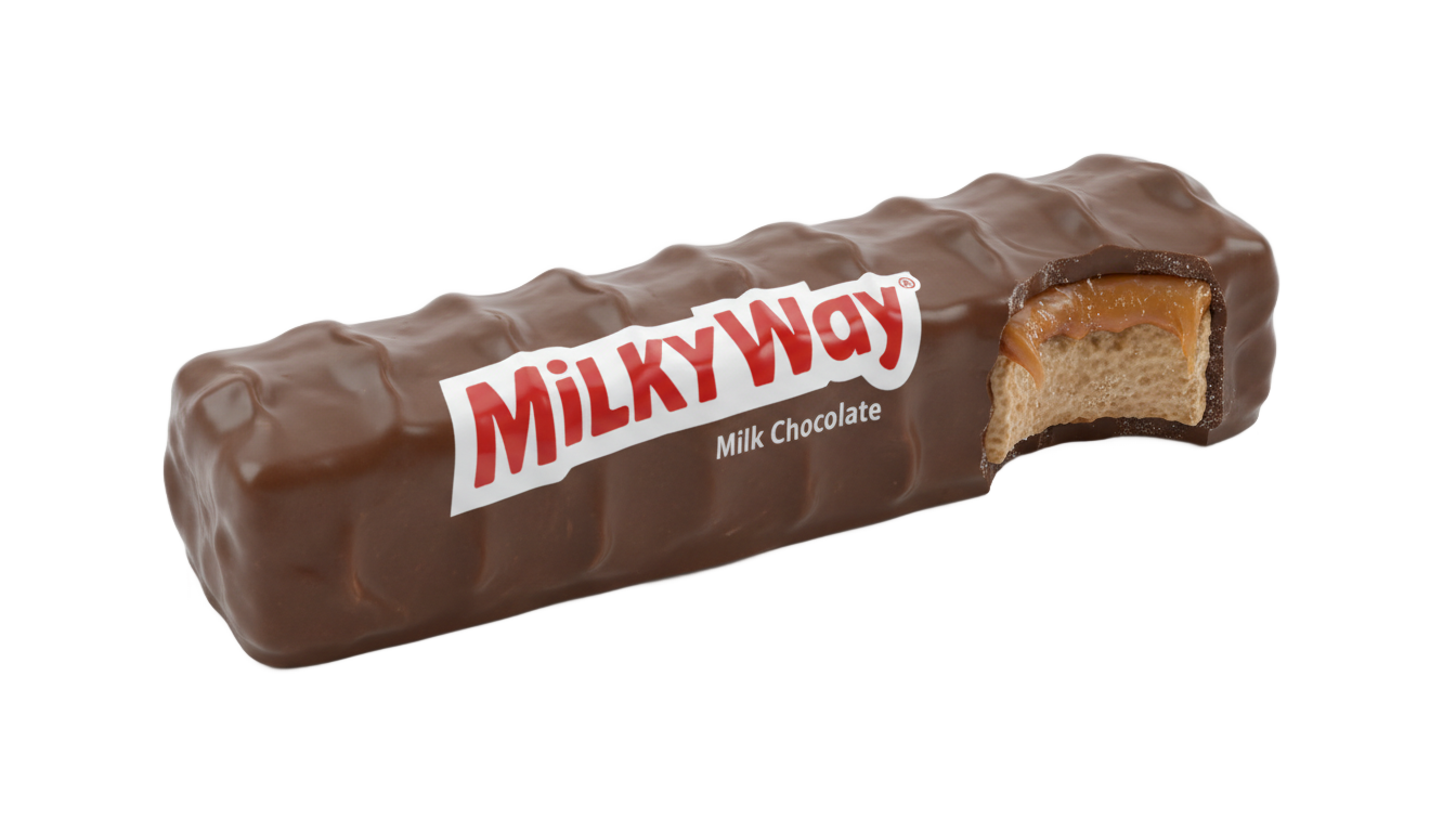 milky way chocolate png PNG transparent background