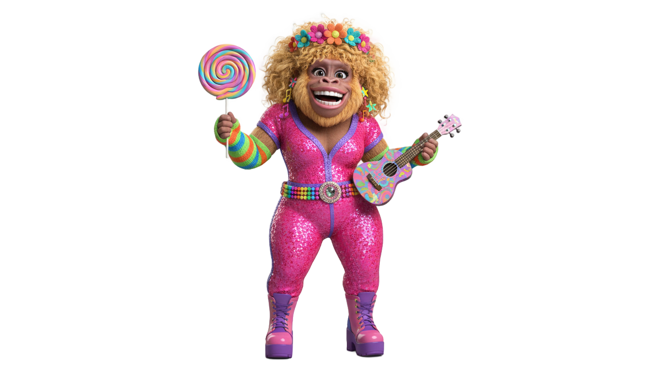 candy kong png PNG transparent background