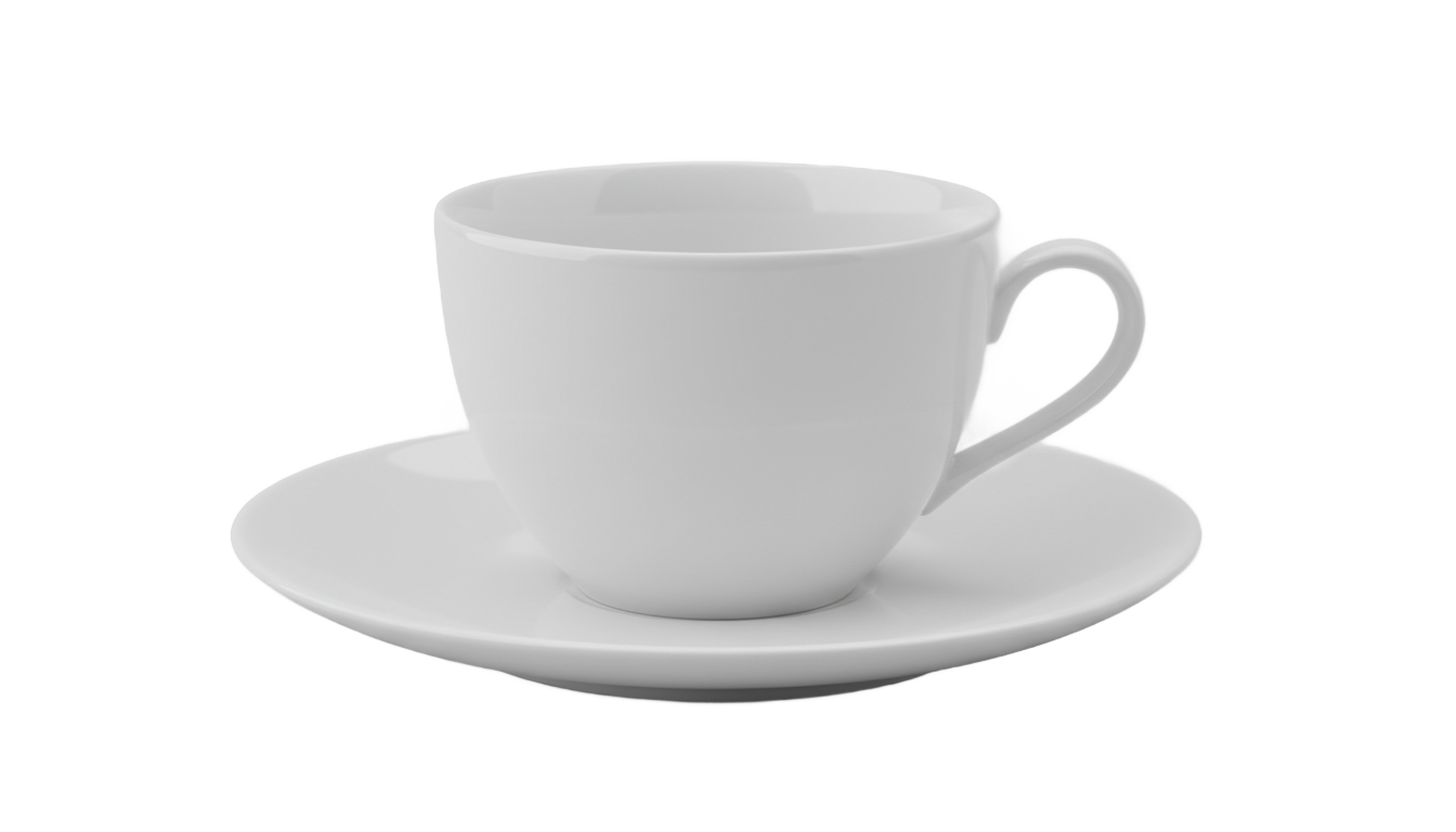 white tea cup png PNG transparent background