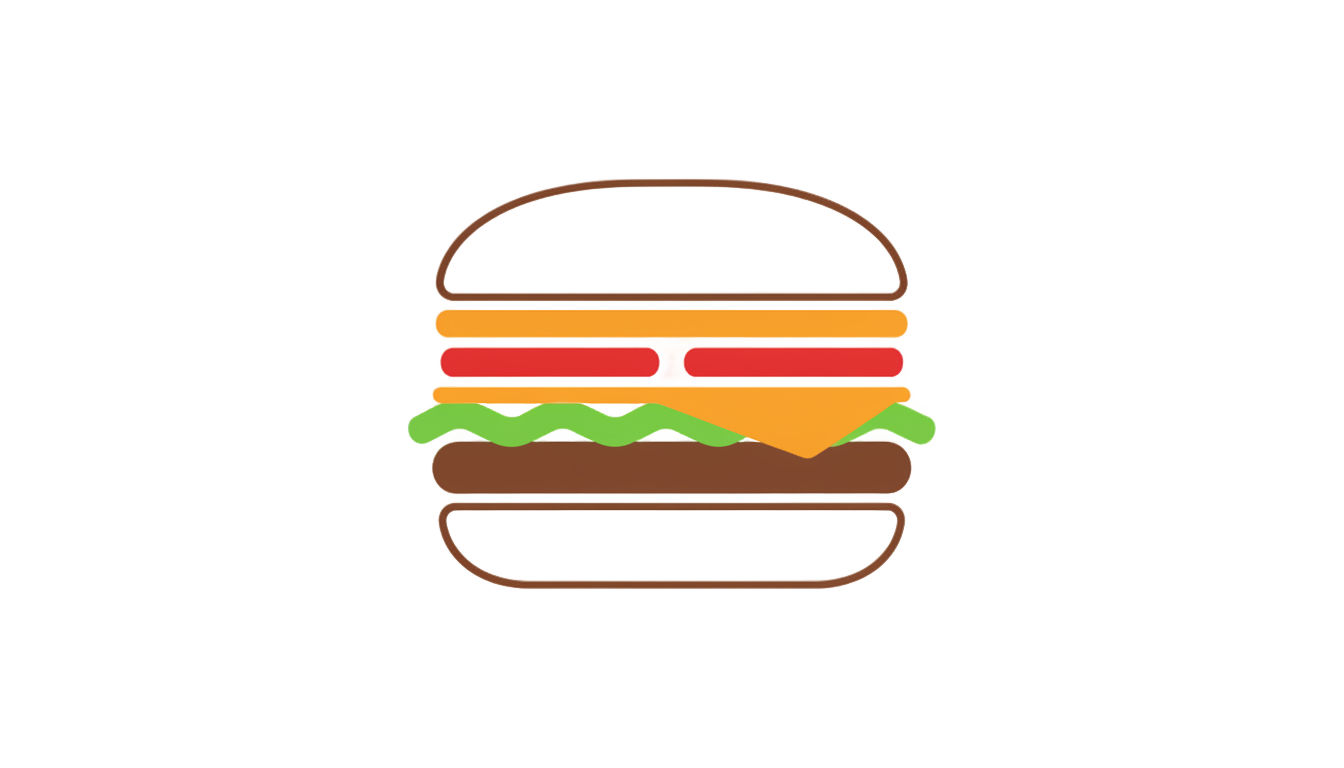 burger icon png PNG transparent background