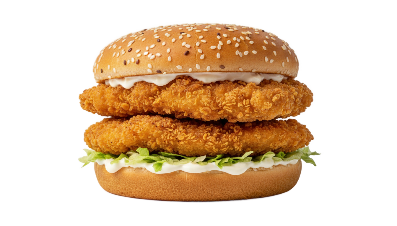 kfc burger png PNG transparent background