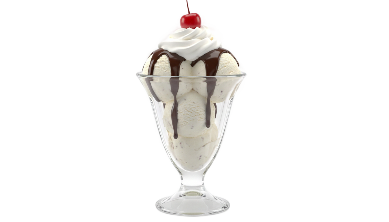 ice cream sundae clipart png PNG transparent background