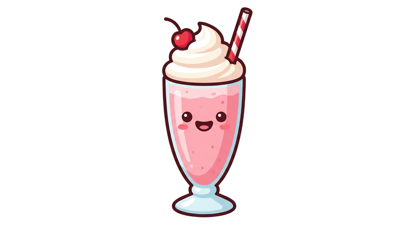 milkshake emoji png PNG transparent background
