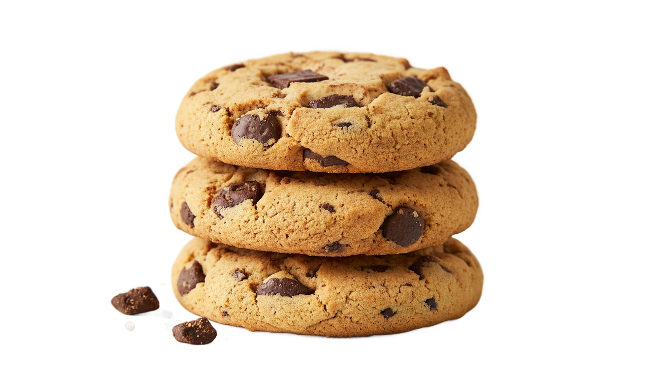 chocolate chip cookies png PNG transparent background
