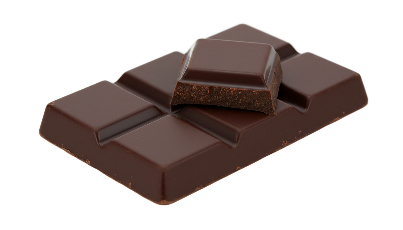 dark chocolate bar png PNG transparent background